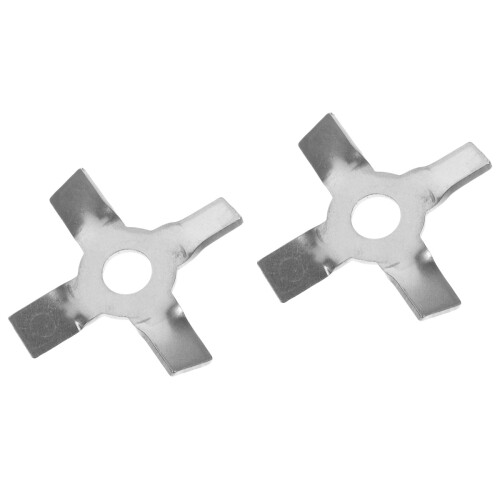 2Pcs Cross-Shaped Stainless Steel Stirrer for Lab Experiments 2