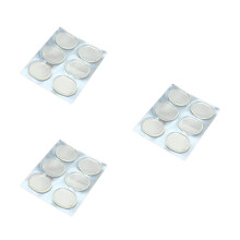 3Pcs Transparent Silicone Back Heel Pads Gel Cushions for Foot Care