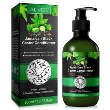 (Conditioner) Huile de ricin noire Série d'entretien de l'huile de ricin Série d'huile de ricin