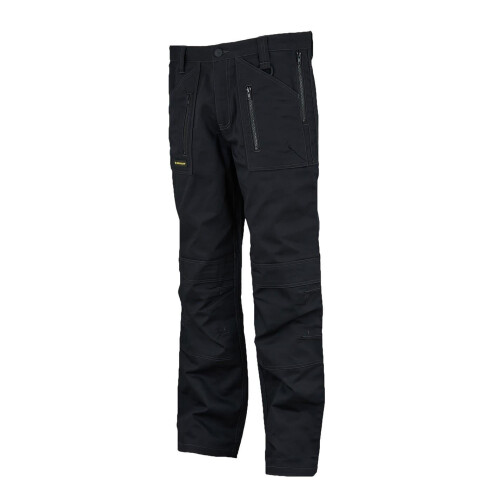Dunlop (4XL, Black) Dunlop Mens Work Trousers