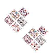 Halloween Make-Up Stickers Papier Assorti Kleuren Decor