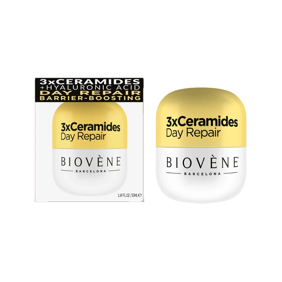 ​Biovene 3x Ceramides Day Repair Barrier-Boosting Cream Hyaluronic Acid 50ml - Image 2