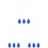 9Pcs Professional Blue Aquarium Water Changer Cleaning Tool 3