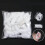 600Pcs Durable Clear Ear Covers Waterproof Disposable Elastic Earmuffs 5
