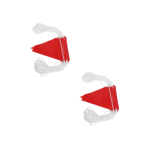 2Rouleaux Bannières PVC Rouges Construction Haute Visibilité 2