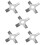 5Pcs Stainless Steel Lab Mixer Stirring Paddle 7