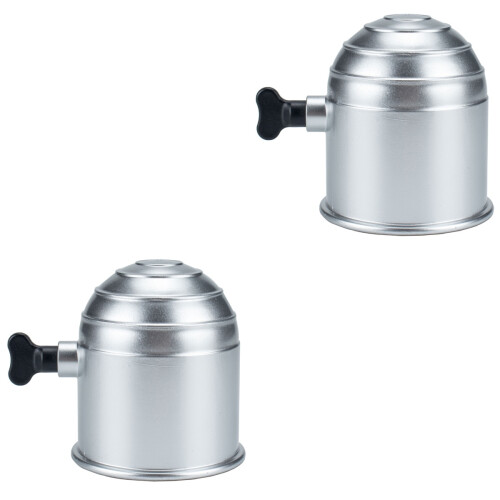 2Pièces Argent Pour Boule Remorque Qualité Supérieure 1