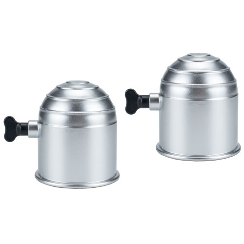2Pièces Argent Pour Boule Remorque Qualité Supérieure 2