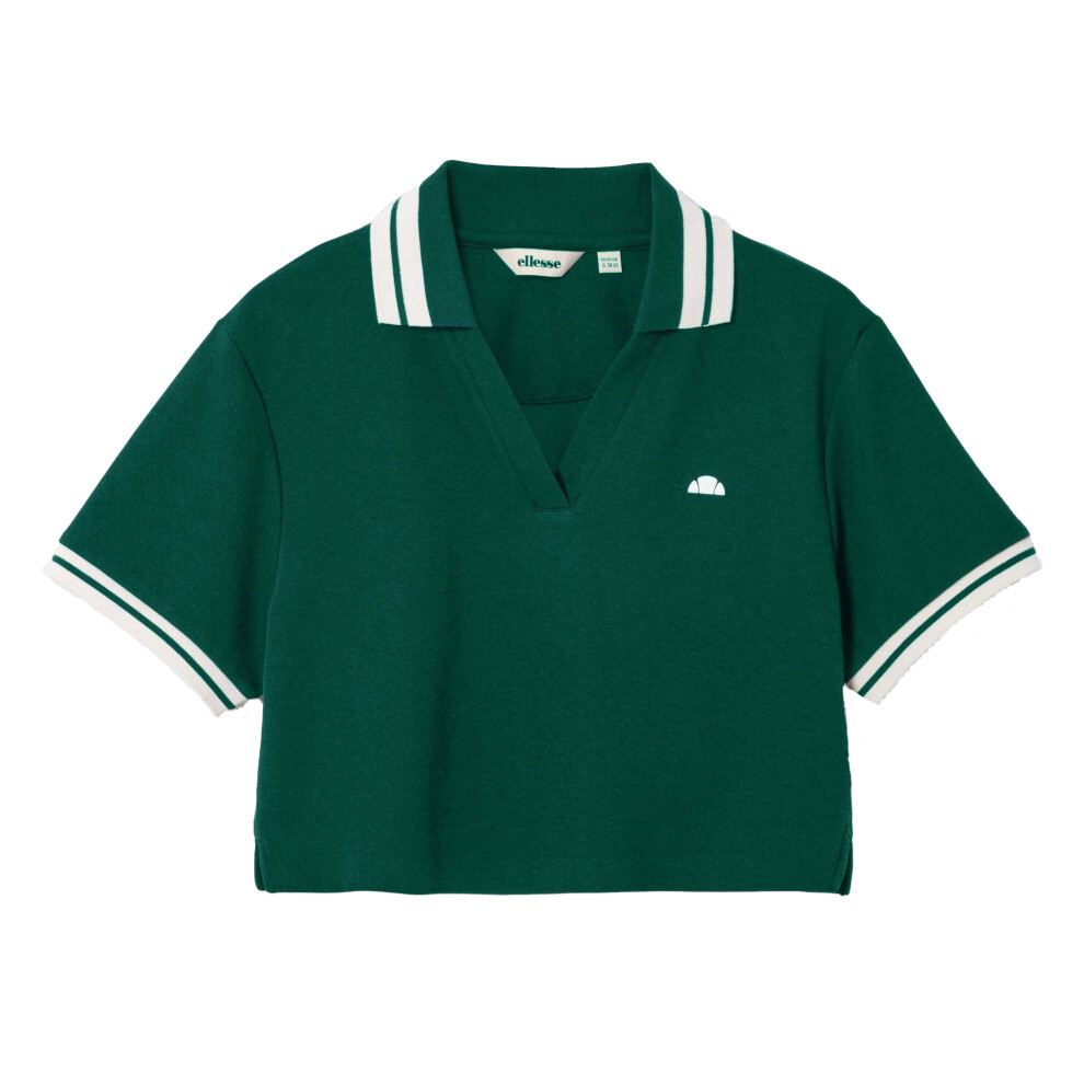 Ellesse (10 Uk, Dark ) Womens/Ladies Fernie Polo Shirt Green