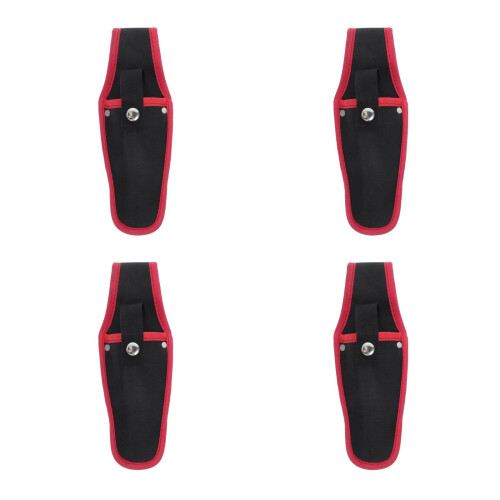 4Pcs Versatile Canvas Tool Pouches with Belt Holder for Home Repairs 2