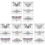 18Sheets White Underboob and Belly Temporary Waterproof Body Tattoos 2