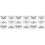 18Sheets White Underboob and Belly Temporary Waterproof Body Tattoos 4
