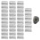25/36/50Pcs Fine Mesh Drainage Covers Mouse Proof Drain-36PCS 1