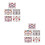 Assorted Color Halloween Face Tattoos Easy Remove Paper Stickers 3
