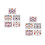 Assorted Color Halloween Face Tattoos Easy Remove Paper Stickers 5