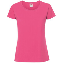 (S, Fuchsia) Fruit of the Loom Womens/Ladies Iconic 190 T-Shirt