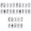 30Sheets Black Full Sleeve Arm Tattoos Waterproof Temporary Stickers 3