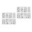 16Sheets Multi DIY Temporary Tattoos Stickers Lightweight Body Decal 3