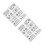 16Sheets Multi DIY Temporary Tattoos Stickers Lightweight Body Decal 5