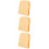3Pcs Portable Orange Sensory Toys Tpr Simulation Bread Squeeze 7