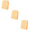 3Pcs Portable Orange Sensory Toys Tpr Simulation Bread Squeeze 8