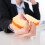 3Pcs Portable Orange Sensory Toys Tpr Simulation Bread Squeeze 9