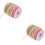 2Rouleaux Fil Strap Élastique Pour Bracelets DIY Durable 6