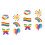 48Pcs Assorted Color Party Stickers Temporary Tattoos Safe Waterproof 3