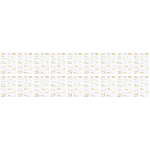 18Sheets Creative Bachelorette Party Tattoos Multi Color Arm Stickers 2