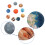 40Pcs Kids Playing Decompression Ball Toys Assorted 9