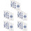 20Sheets Tribal Style Temporary Tattoos Multi Color Body Face Decals 5