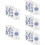 20Sheets Tribal Style Temporary Tattoos Multi Color Body Face Decals 9