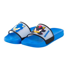 (12 UK Child, Blue) Sonic The Hedgehog Boys Character Face Sliders