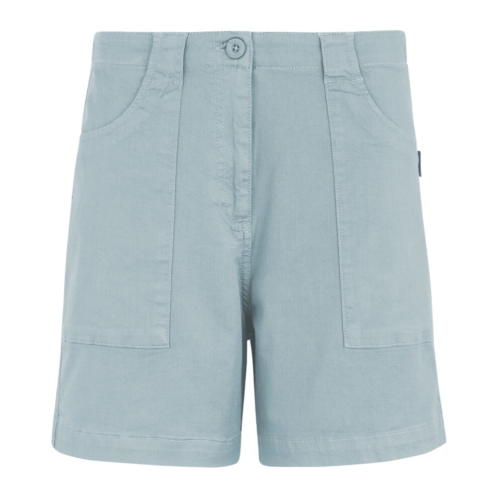 Regatta Women's Twill Shorts in Blue, Size 18, Cotton and Lyocell Blend with Elasticated Waist - Image 3