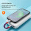 15-3.0M USB To Type C Cable 6A Fast Charging Braided Data-15cm 7