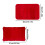 Folding Camping Air Pillow Portable PVC Texture for-Wine Red 4