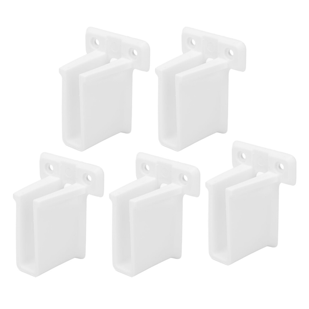 ABS Wire Shelf End Brackets 10 Pack