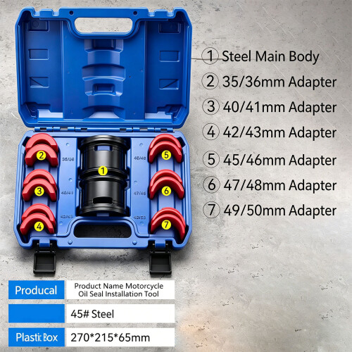 14Pcs Motorcycle Shock Absorbed Oil Seal Installation Tool 2