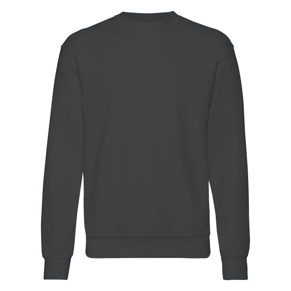 Fruit Of The Loom (2Xl, Light Graphite) Mens Set-In Belcoro Yarn Sweatshirt Multicoloured