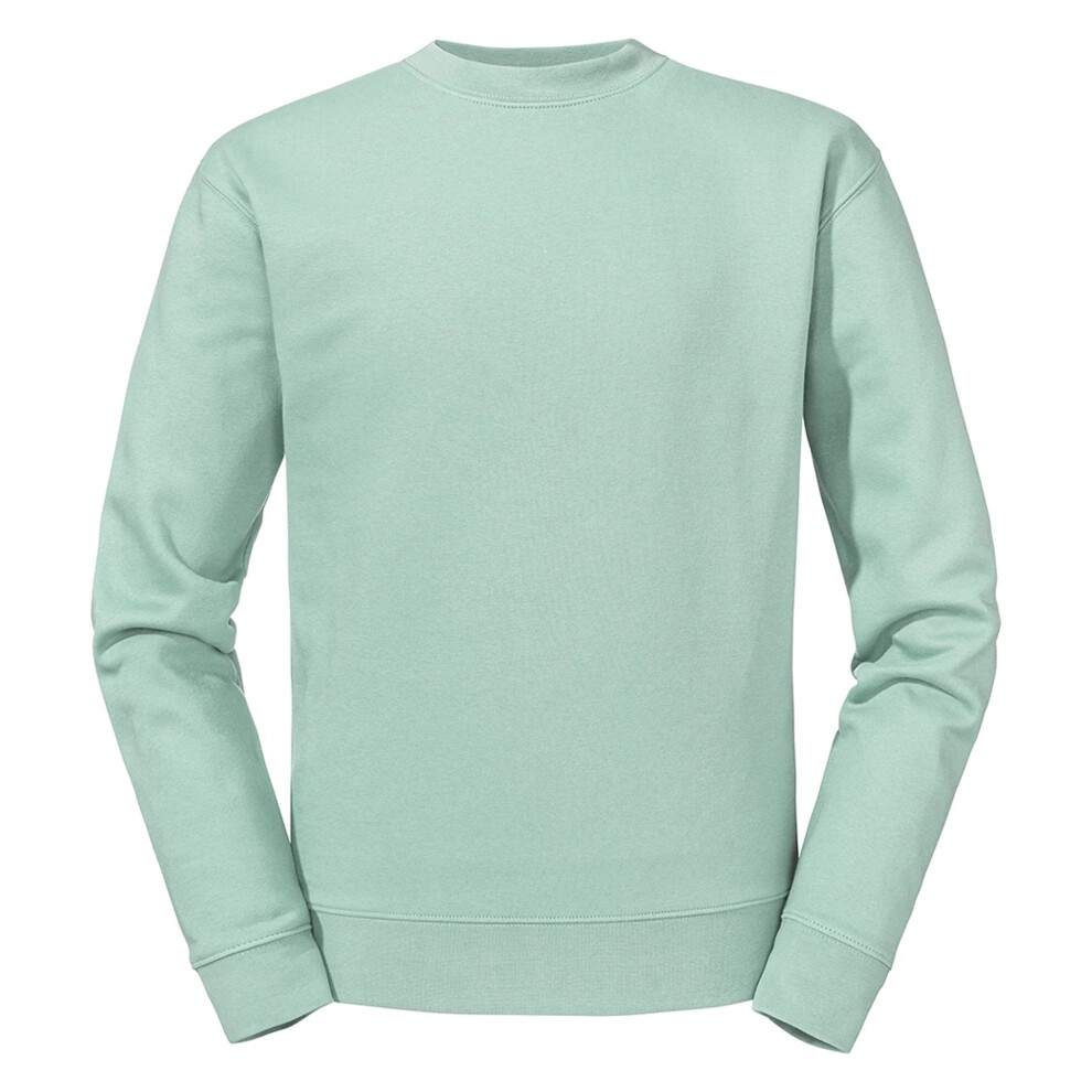 Russell (S, Eucalyptus) Mens Authentic Sweatshirt