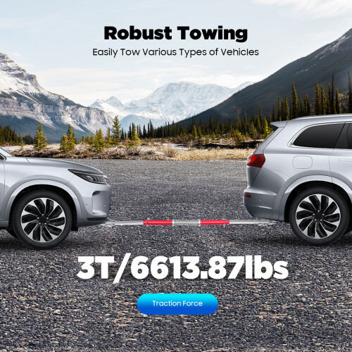 Steel Towing Pole 3T Tow Bar 1