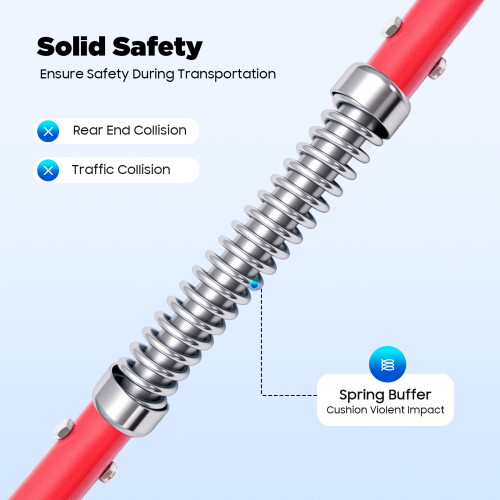 Steel Towing Pole 3T Tow Bar 2