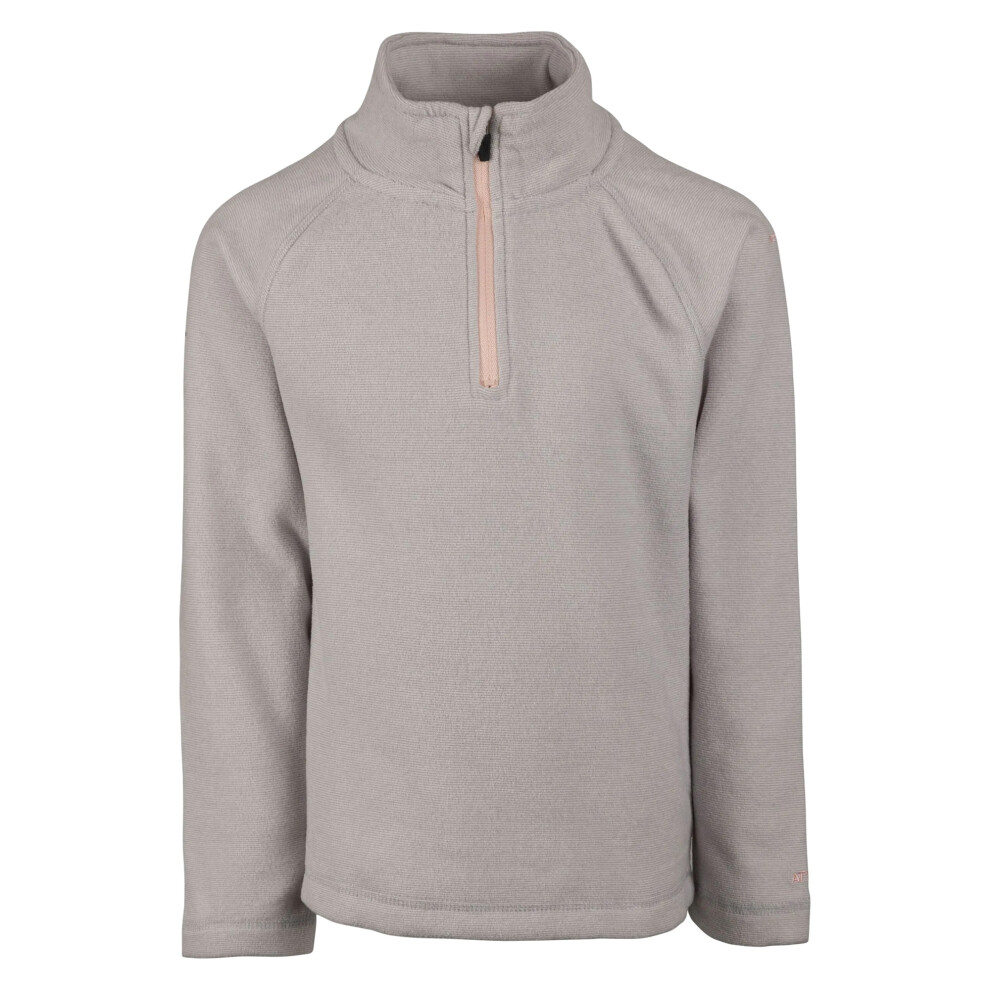 Trespass (5-6 Years, Pale Grey) Childrens Girls Meadows Fleece