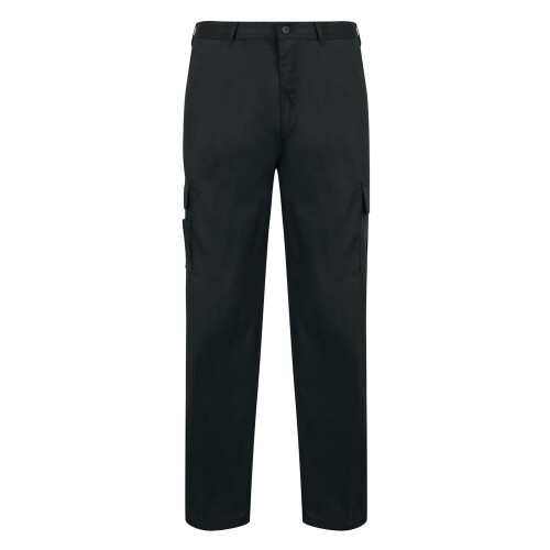 (52 inches short, Black) Absolute Apparel Mens Combat Workwear Trouser
