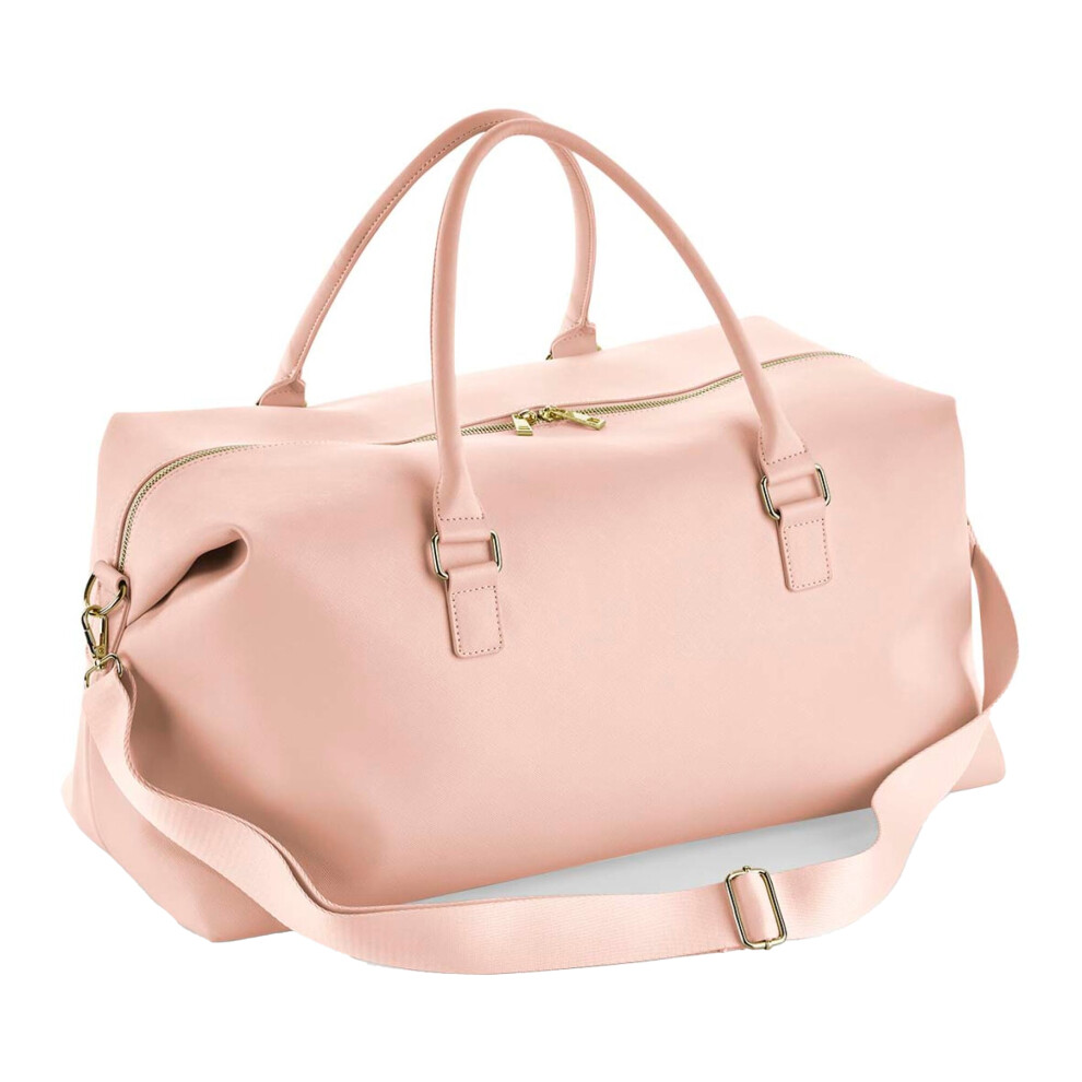 Bagbase Men's Pink Boutique Duffle Bag In - Image 3