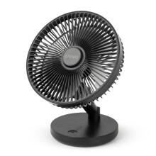 LIVIVO 8 Inch Desk Fan 3 Speed USB Rechargeable