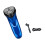 Oplaadbare ontharingstool Draagbare baardtrimmer voor-Blauw 1