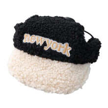 Breathable Cotton Pet Baseball Hat Comfortable-Black M