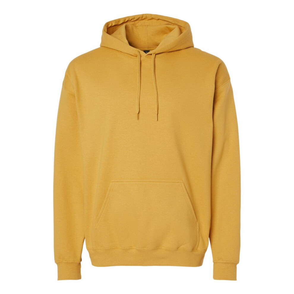 Gildan (Xl, Mustard) Unisex Adult Softstyle Midweight Hoodie Multicoloured