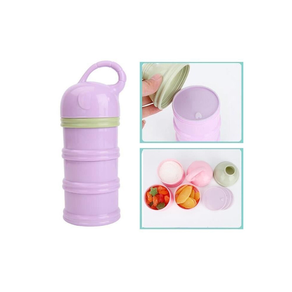Baby Formula Milk Powder Dispenser, Portable, Leak-Proof, 3-Layer, For Baby Food, Snacks, Storage, Travel Container Aihontai